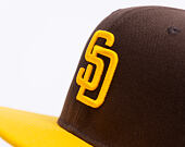Kšiltovka Nike - Dri-Fit Pro - San Diego Padres - Dark Cinder 20Q/Amarillo 78H