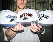 Kšiltovka Nike - Cooperstown Dri-Fit Pro - Detroit Tigers - White 10A/Pitch Blue 4FA