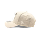 Kšiltovka New Era - Branded Buffalo Patch Linen 9FORTY A-Frame - Stone