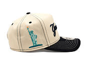 Kšiltovka New Era - MLB City Icon 9FORTY A-Frame - NY Yankees - Cream / Navy