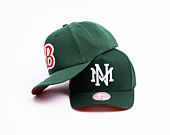 Kšiltovka Mitchell & Ness  - Branded Emerald Slam Pro Pinch Snapback - Green/Orange