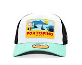 Kšiltovka New Era - Branded Location Patch 9FORTY A-Frame Trucker - Green