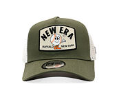Kšiltovka New Era - Branded Summer Patch 9FORTY A-Frame Trucker - New Olive