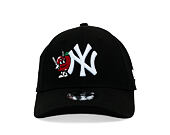 Dětská Kšiltovka New Era - MLB Icon 9FORTY - NY Yankees - Black / White
