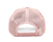 Kšiltovka New Era - MLB Outline 9FORTY A-Frame Trucker - NY Yankees - Pink Rouge / White
