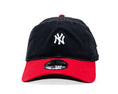 Kšiltovka New Era - MLB Mini Logo Washed Contrast 9TWENTY - NY Yankees - Navy / Scarlet