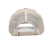 Dámská Kšiltovka New Era - Branded Denim Oval Logo 9FORTY M-CROWN A-Frame Trucker - Cream