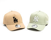 Kšiltovka New Era - MLB Essential 9FORTY A-Frame - LA Dodgers - Camel / Black