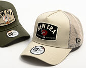 Kšiltovka New Era - Branded Summer Patch 9FORTY A-Frame Trucker - Stone