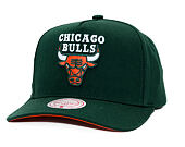 Kšiltovka Mitchell & Ness - NBA - Emerald Slam - Chicago Bulls - Green/Orange