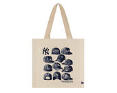 Taška New Era - MLB Graphic Heavy Tote Bag - NY Yankees - Ivory