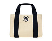 Taška New Era - MLB Mini Tote Bag - NY Yankees - Ivory / Navy