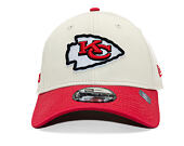 Kšiltovka New Era - NFL Wordmark 9FORTY - Kansas City Chiefs - Cream / Team Color