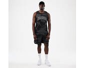 Kraťasy New Era - Branded Print Mesh Shorts - Black
