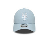 Kšiltovka New Era - MLB Linen 9FORTY M-CROWN - NY Mets - Sky Blue