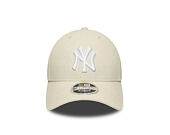 Kšiltovka New Era - MLB Linen 9FORTY M-CROWN - NY Yankees - Stone