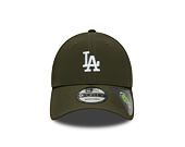 Kšiltovka New Era - MLB Recycled Midi 9FORTY - LA Dodgers - New Olive / White