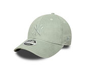 Dětská Kšiltovka New Era - MLB Cord 9FORTY M-CROWN - NY Yankees - Pastel Green