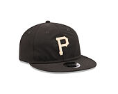 Kšiltovka New Era - MLB Nylon Ripstop 9FIFTY Retro Crown - Pittsburgh Pirates - Black