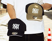 Kšiltovka New Era - Branded Reflective 9FORTY M-CROWN A-Frame Trucker - Black