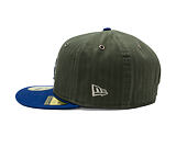 Kšiltovka New Era - MLB Three Looms "American Herringbone" 59FIFTY - LA Dodgers - Team Color