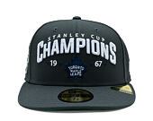 Kšiltovka New Era - NHL 2026 Champion VC 59FIFTY - Toronto Maple Leafs - Graphite