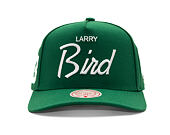 Kšiltovka Mitchell & Ness - Player Script Hwc - NBA - Boston Celtics - Larry Bird - Green