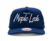 Kšiltovka Mitchell & Ness - Head Coach Trucker - NHL - Toronto Maple Leafs - Navy