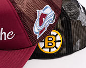 Kšiltovka Mitchell & Ness - Head Coach Trucker - NHL - Boston Bruins - Black