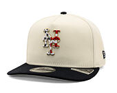 Kšiltovka New Era - MLB "American Flag" 9FIFTY - NY Mets - Chrome White