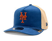Kšiltovka New Era - MLB "Summer Twine Grained" 9FIFTY - NY Mets - Team Color / Open Market Tan