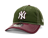 Kšiltovka New Era - MLB "Seasonal 2 Tone" 9TWENTY - NY Yankees - Green / Burgundy