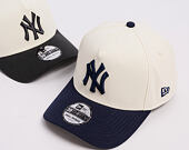 Kšiltovka New Era - MLB "2 Tone" 39THIRTY - NY Yankees - Chrome White / Navy