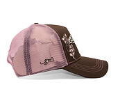 Kšiltovka Ed Hardy - Skull And Roses 5 Panel Trucker Cap