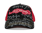 Kšiltovka Ed Hardy - Don Denim 5 Panel Trucker Cap