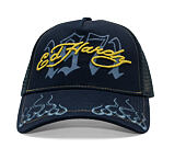 Kšiltovka Ed Hardy - 1971 5 Panel Trucker Cap - Navy