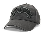 Kšiltovka Ed Hardy - Distressed Gothic 6 Panel Cap - Charcoal