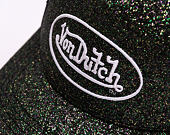 Kšiltovka Von Dutch - Trucker - Glitter - Black