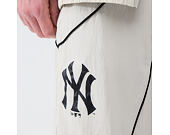 Kalhoty New Era - MLB Piping Track Pants - NY Yankees - Stone