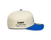 Kšiltovka New Era - F1 Contrast Visor 9SEVENTY Stretch-Snap - Alpine Racing - Ivory