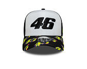 Kšiltovka New Era - Print Visor 9FORTY A-Frame Trucker - Black