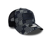 Kšiltovka New Era - F1 Pattern Denim 9FORTY A-Frame Trucker - RED BULL F1 - Navy Blue
