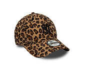 Dětská Kšiltovka New Era - MLB Leopard Cord 9FORTY - NY Yankees - Stone / Black