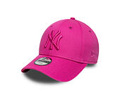 Dětská Kšiltovka New Era - MLB League Essential 9FORTY - NY Yankees - Fuchsia