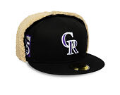 Kšiltovka New Era - MLB World Series Cooperstown Dog-Ear 59FIFTY - Colorado Rockies - Black