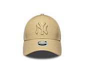 Dámská Kšiltovka New Era - MLB PU Pattern 9FORTY - NY Yankees - Stone