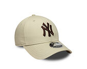Kšiltovka New Era - MLB 9FORTY M-CROWN - NY Yankees - Stone / Deep Auburn