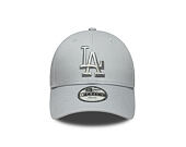 Dětská Kšiltovka New Era - MLB Metallic 9FORTY - LA Dodgers - Grey / Silver