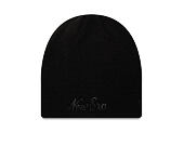 Kulich New Era - Branded Script Beanie Knit Thin - Black