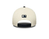 Dětská Kšiltovka New Era - MLB Cord 9FORTY M-CROWN - NY Yankees - Cream / Navy